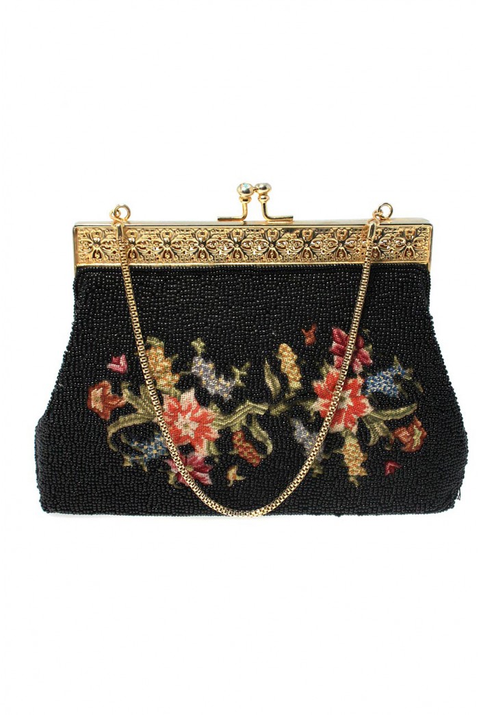 Vintage Beaded Handbag 17