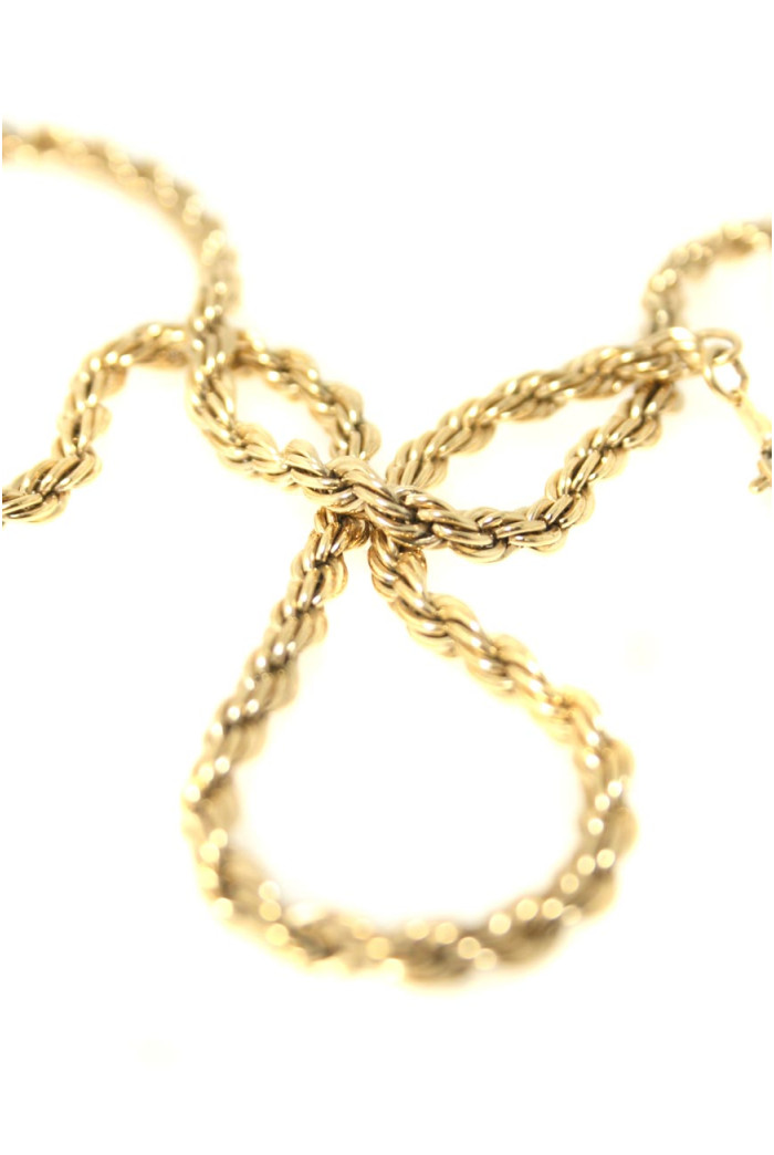 vintage trifari necklace gold chain rare too christmas dresses