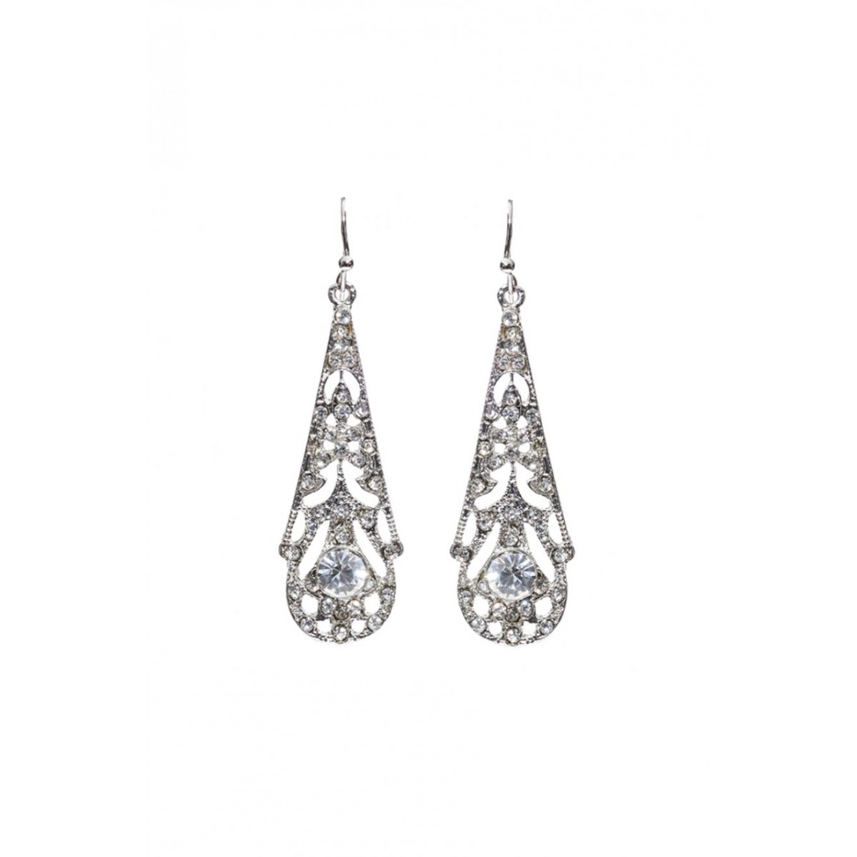 Beautiful Long Art Deco Paste Drop Dangle Earrings 1930s | Etsy UK | Art  deco drop earrings, Vintage silver jewelry, Beautiful earrings