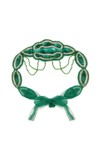 Green Flapper Headband