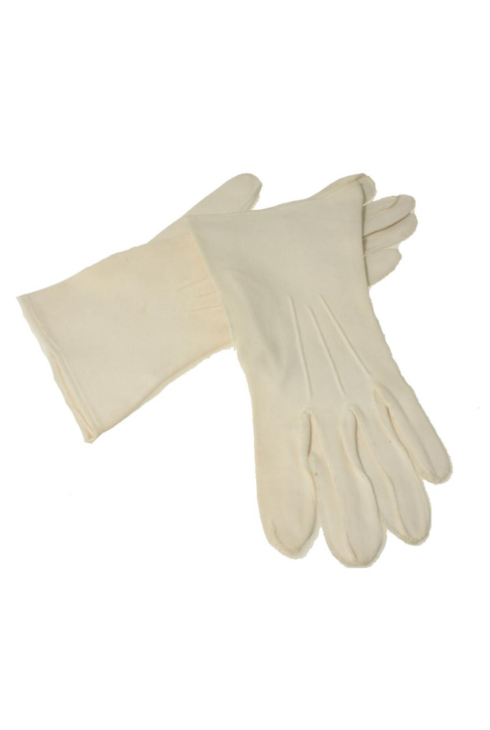 Vintage Soft Cream Gloves