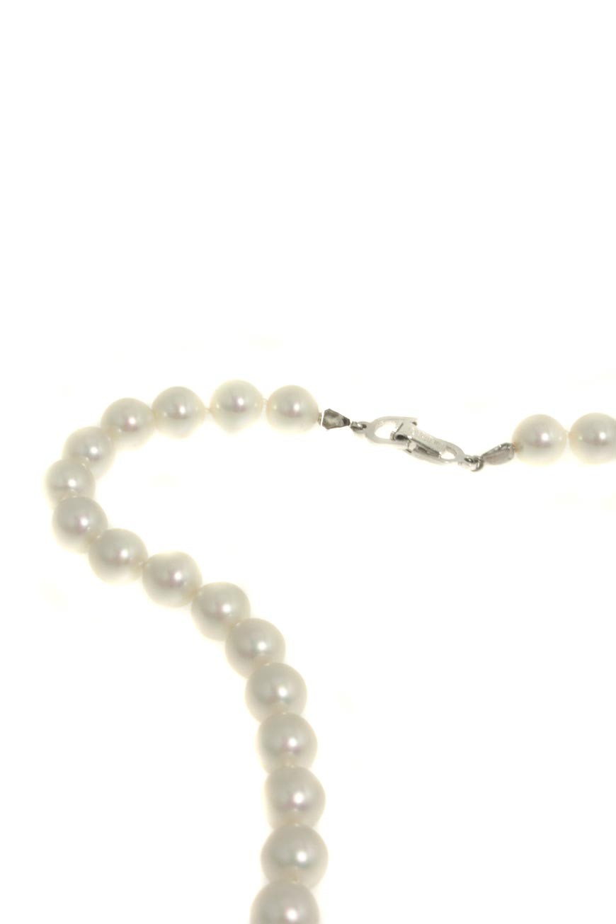 30 Montaigne Choker GoldFinish Metal and White Resin Pearls  DIOR GB